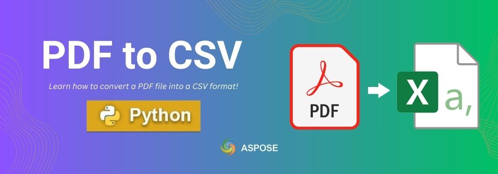แปลง PDF เป็น CSV ใน Python