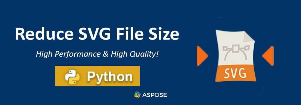 Reduce SVG File Size in Python