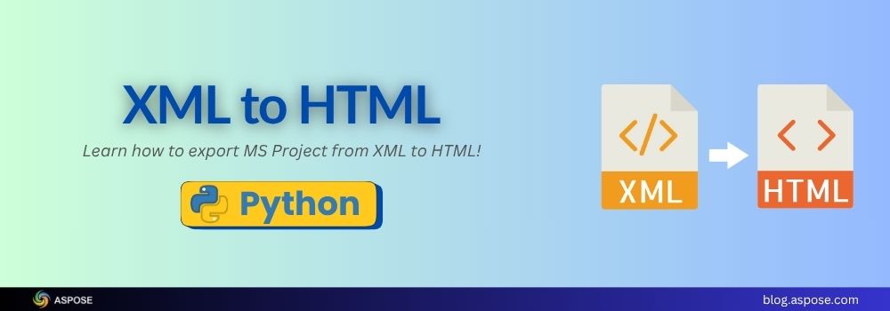 แปลง MS Project จาก XML เป็น HTML ใน Python