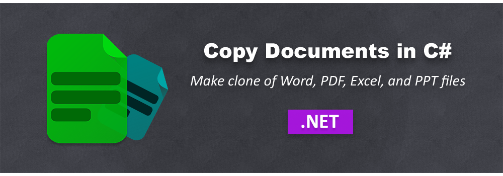 Copy Documents in C#