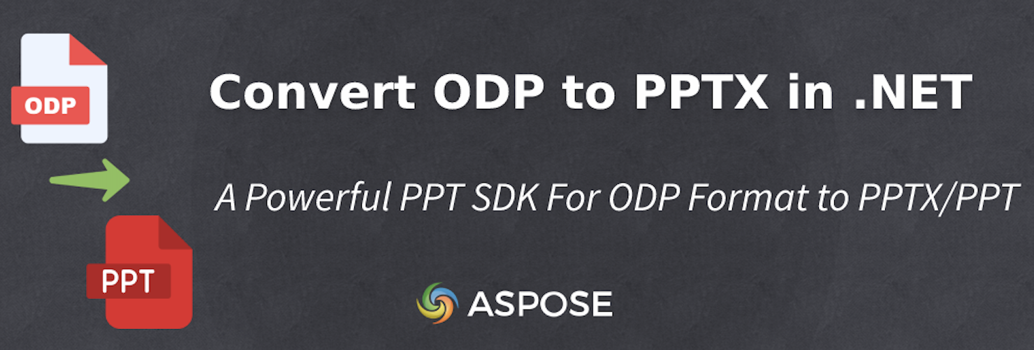 convert-odp-to-pptx-in-csharp