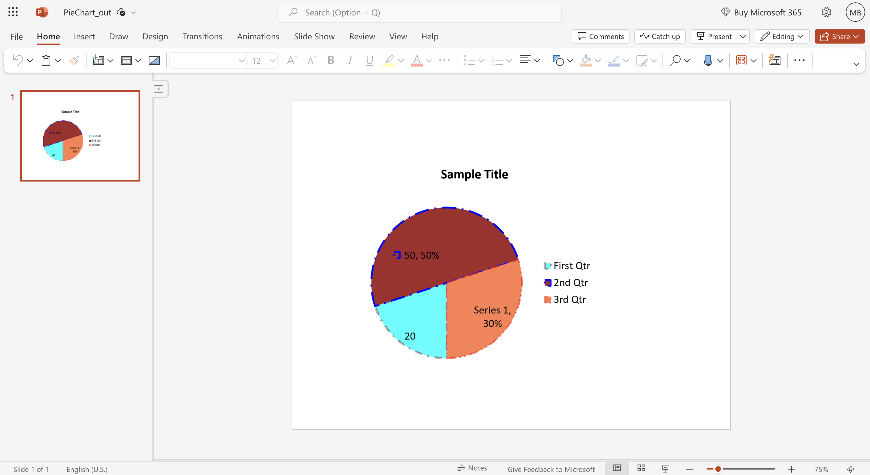Виконавець кругових діаграм