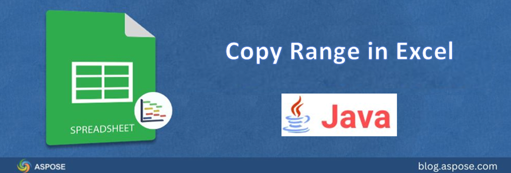 Sao chép Dải trong Excel bằng Java