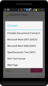 open source document viewer android 