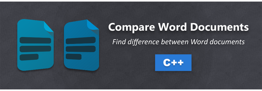 Compare Word Documents in C++