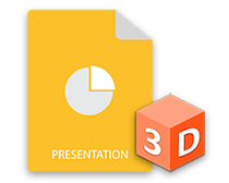 使用 C# 在 PowerPoint 中應用 3D 效果