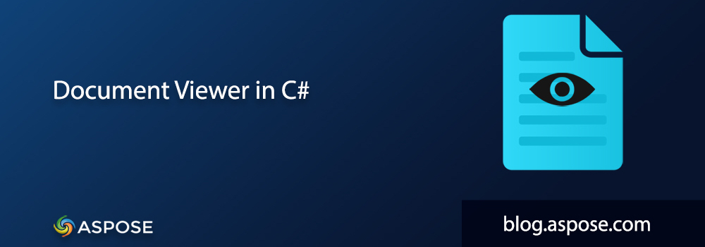 C# 中的文檔查看器