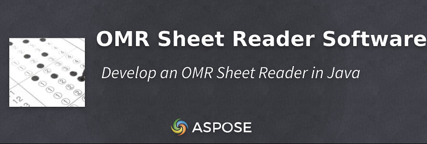 Java 中的 OMR Sheet 阅读器 - OMR Sheet PNG