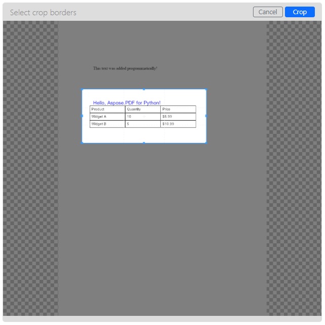 如何在线裁剪 PDF 文件