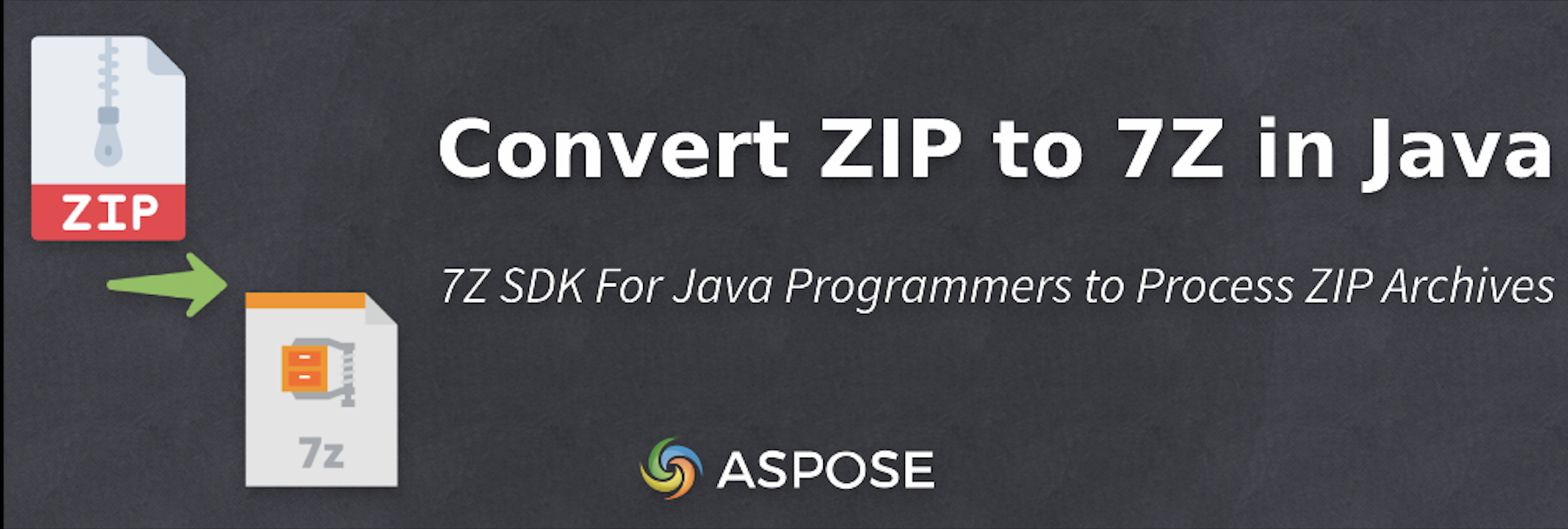 Convert ZIP to 7Z in Java