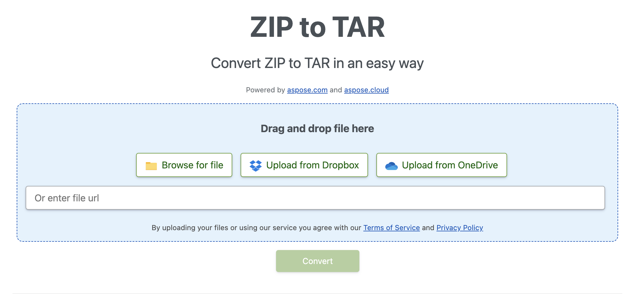 ZIP to TAR.GZ Converter