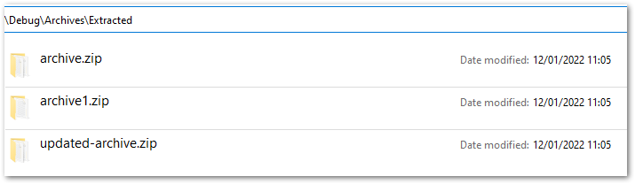 Extracting nested ZIP archives in C# .NET