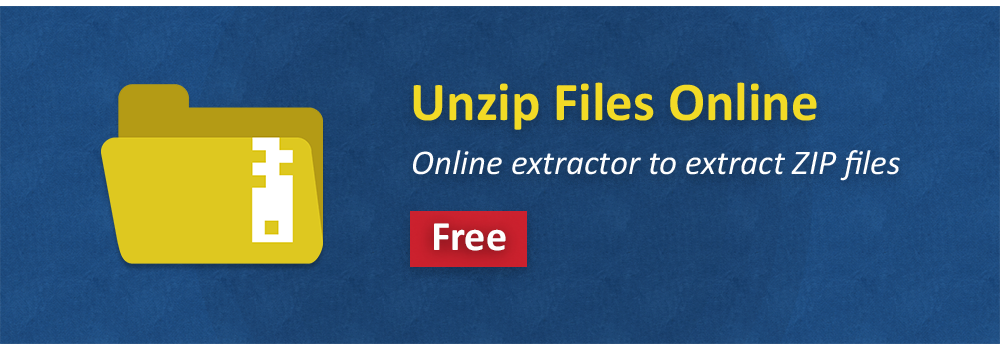 Unzip Files Online